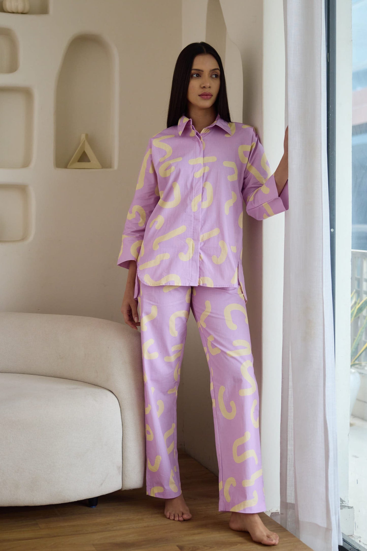 Lilac World Pyjama Set