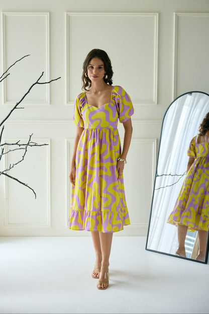 Swirl Mi-dē Dress