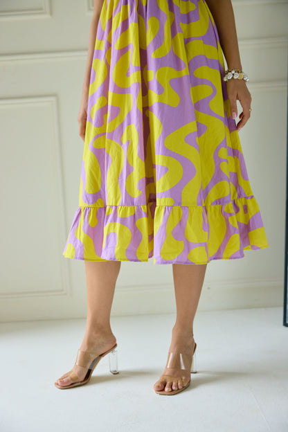 Swirl Mi-dē Dress