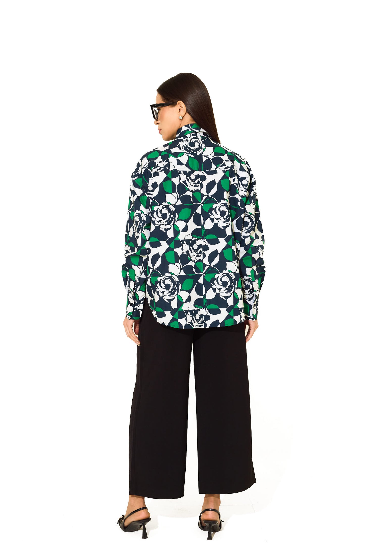 Garden Eden Hand Embroidered Shirt