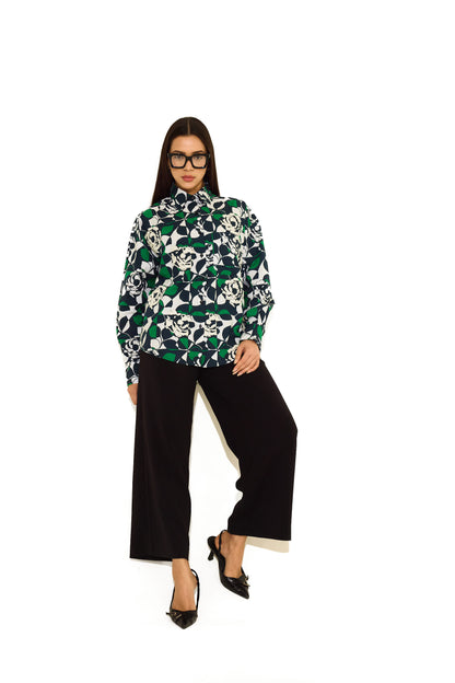 Garden Eden Hand Embroidered Shirt