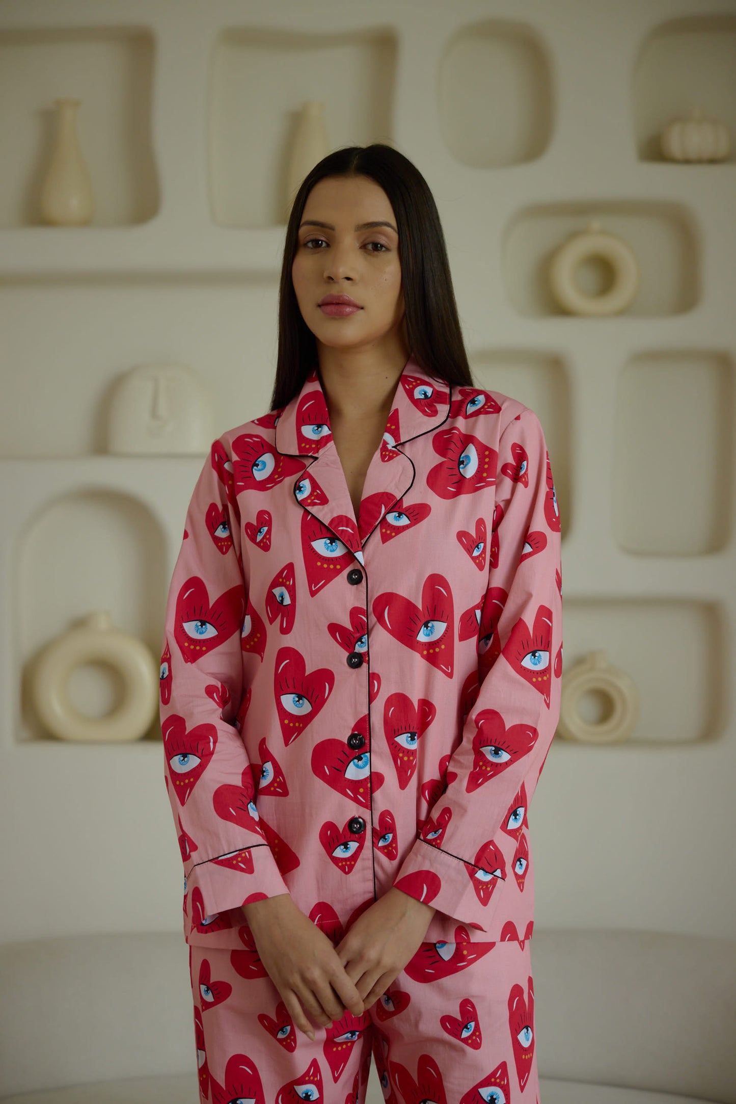 Heart Eyes Pyjama Set