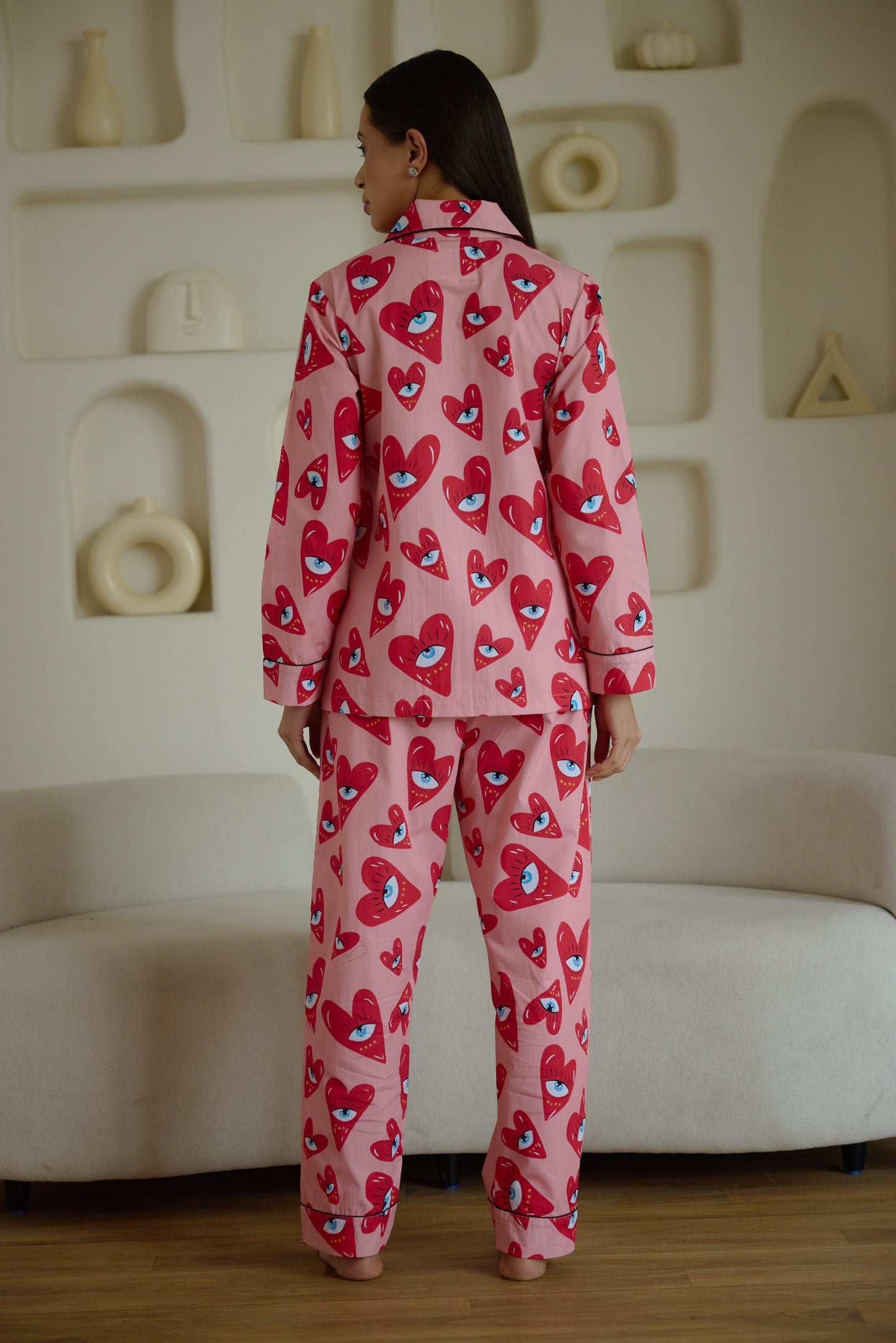 Heart Eyes Pyjama Set