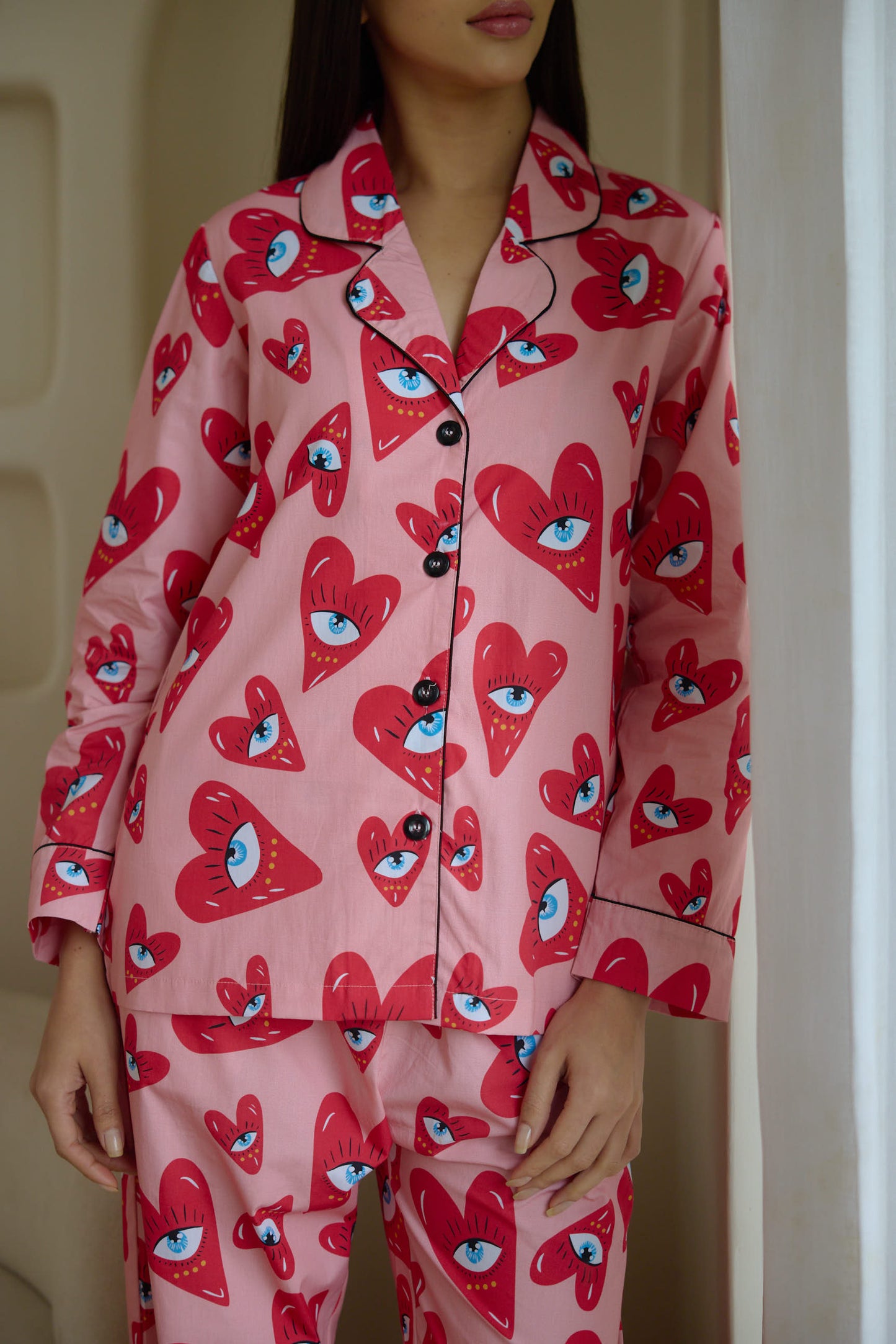 Heart Eyes Pyjama Set