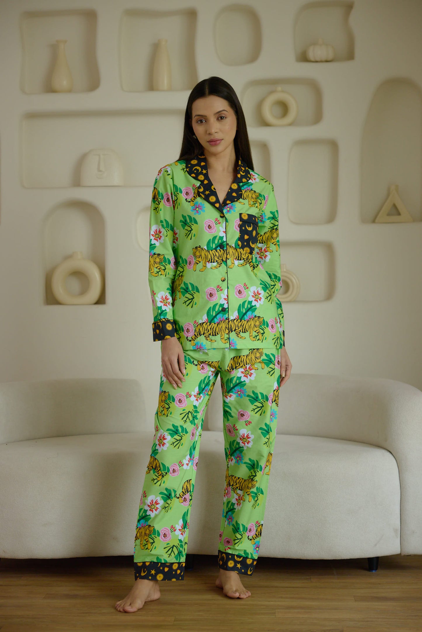 Tigress Mix Match Pyjama Set