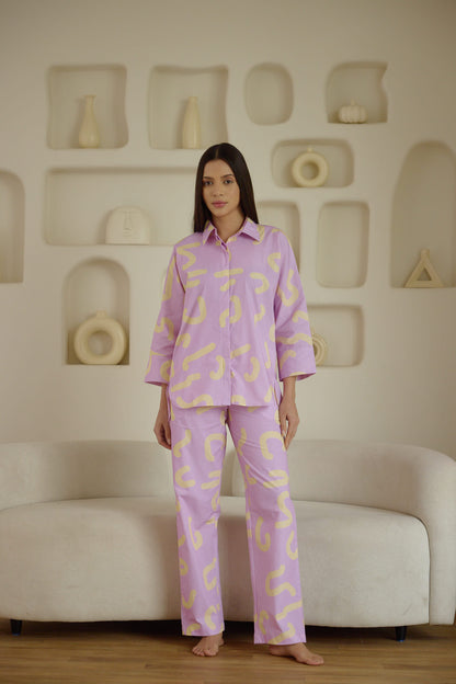 Lilac World Pyjama Set