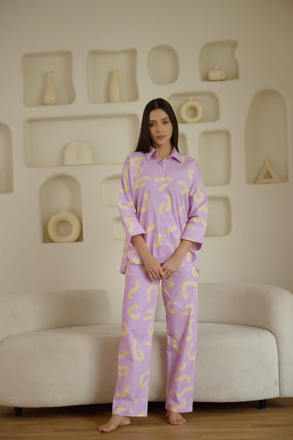Lilac World Pyjama Set