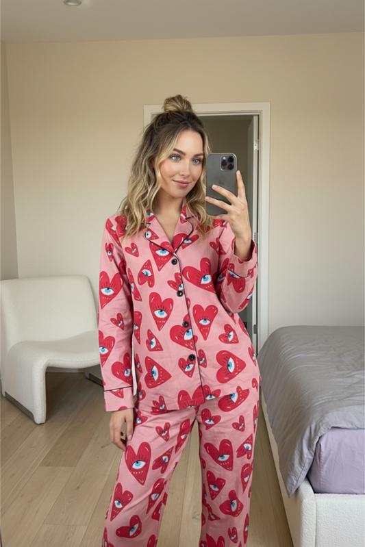 Heart Eyes Pyjama Set